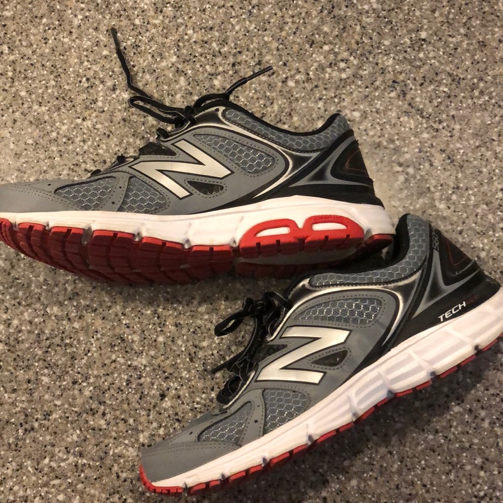 Gray New Balance Tech Ride Sneakers